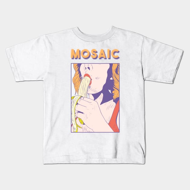 Mosaic Kids T-Shirt by nurrablake